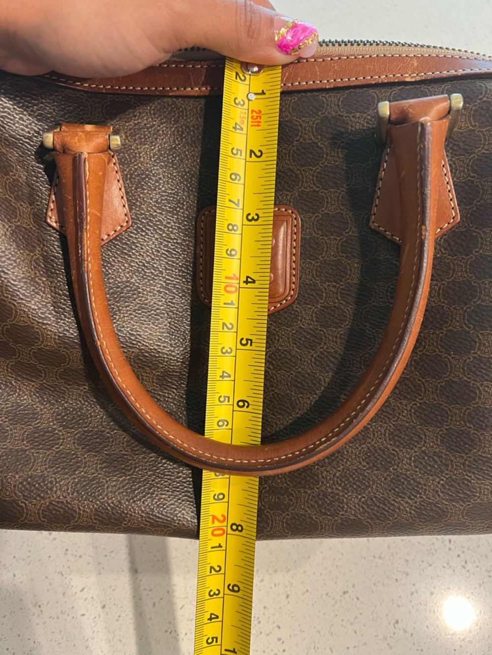 Celine Brown SM Boston bag retails $2,600 USD - Picture 17 of 17
